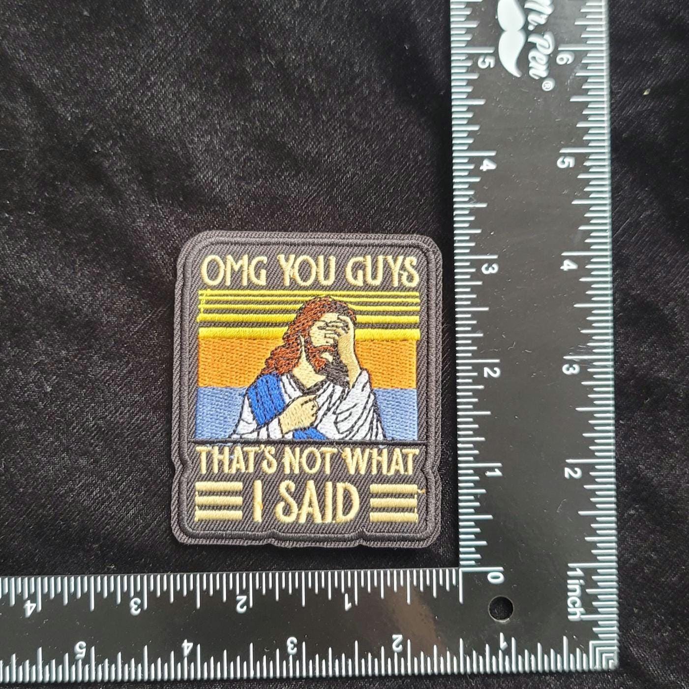 Jesus Humorous Patch