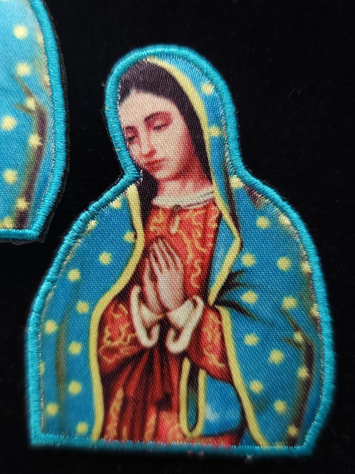 Our Lady of Guadalupe Religious Iron On Patch