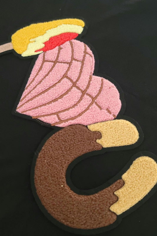 Paleta Ice Cream Chenille Patch – Large 12" Iron-On Sew-On Applique | LA Street Snack Vibes
