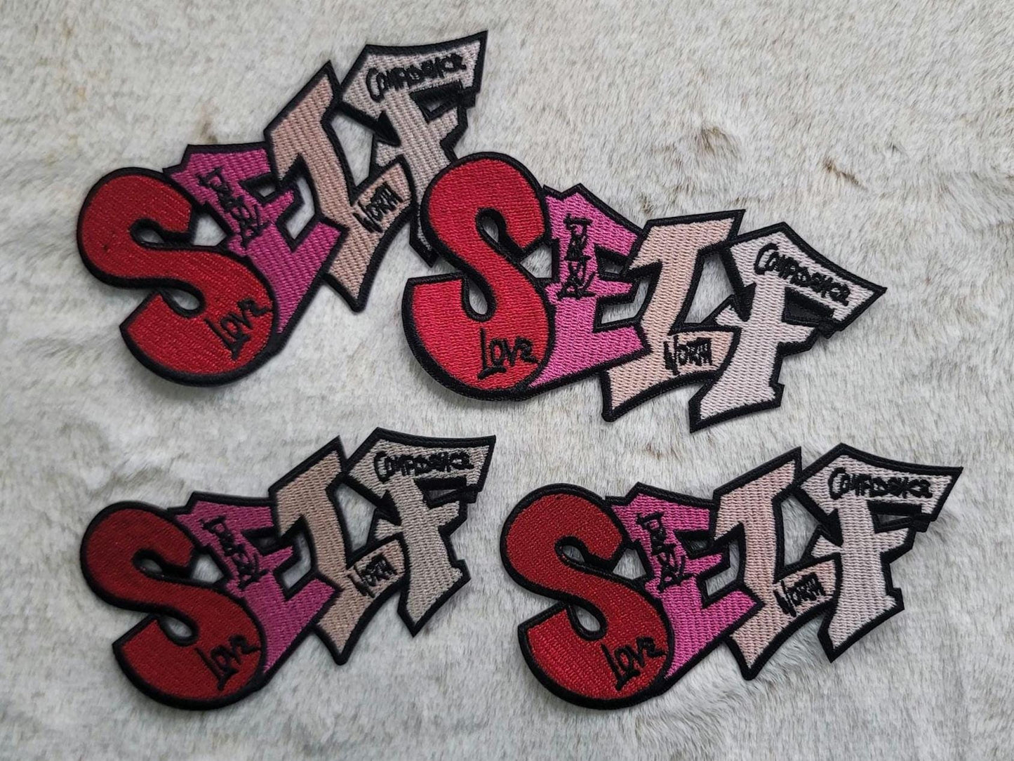 Self Love Embroidered Iron On Patch