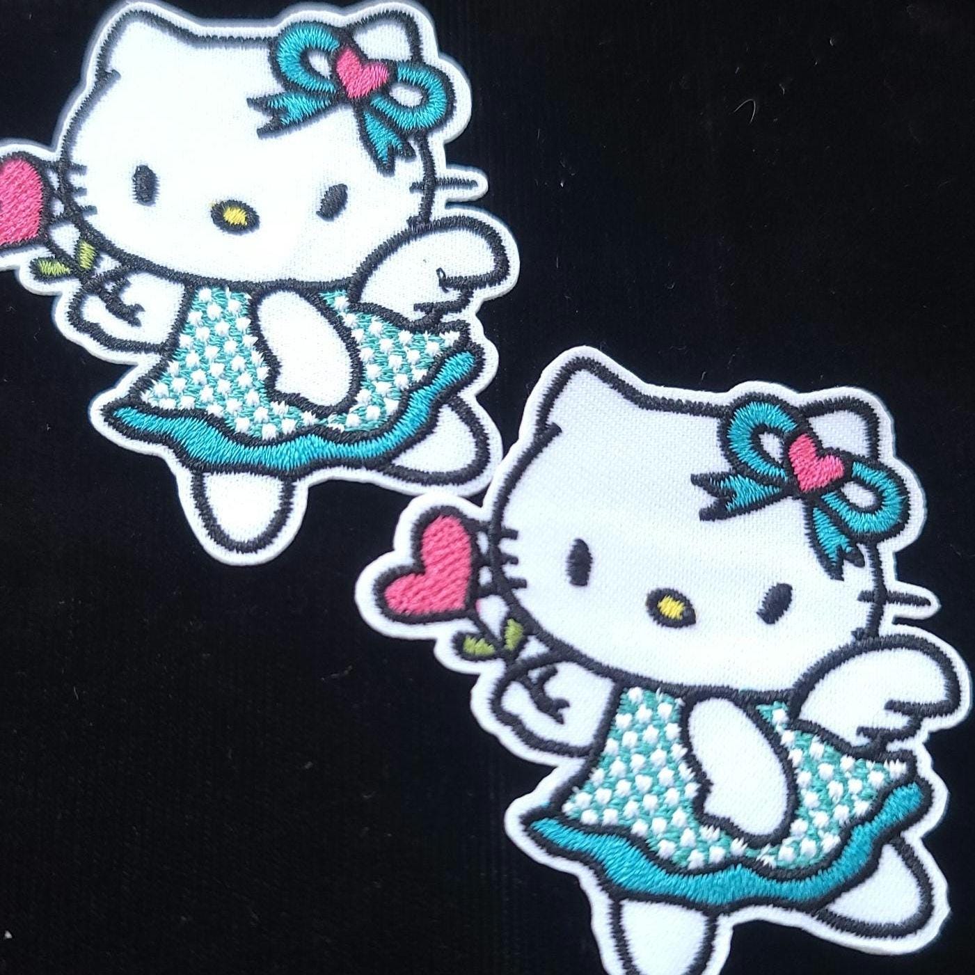 Love Hello Kitty Iron On Patch