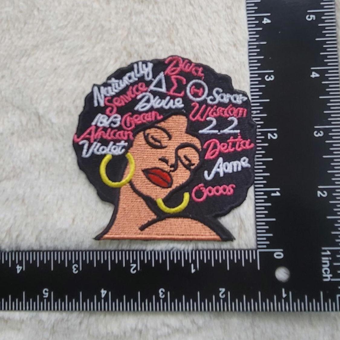 Unapologetically Dope Letter Head Iron On Patch