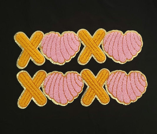 Churros & Pan Dulce Chenille Patch – XOXO Love Design | Large 12" Iron-On Sew-On Applique
