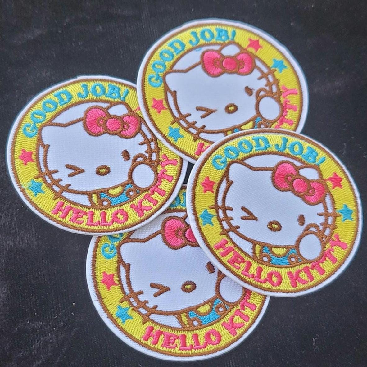 Good Job Kitty Iron On Patch