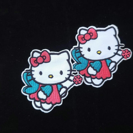 Fairy HK Kitty Iron-on Patch