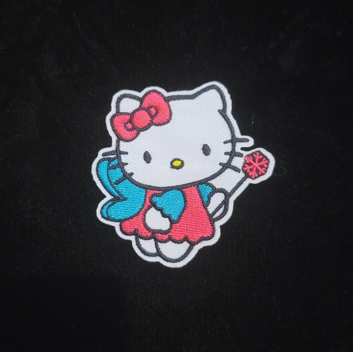 Fairy HK Kitty Iron-on Patch