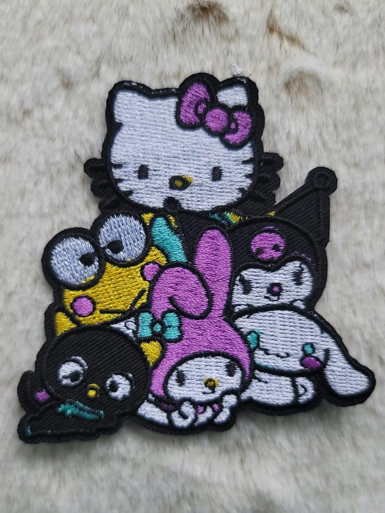 HK Kitty & Friends Embroidered Iron On Patch