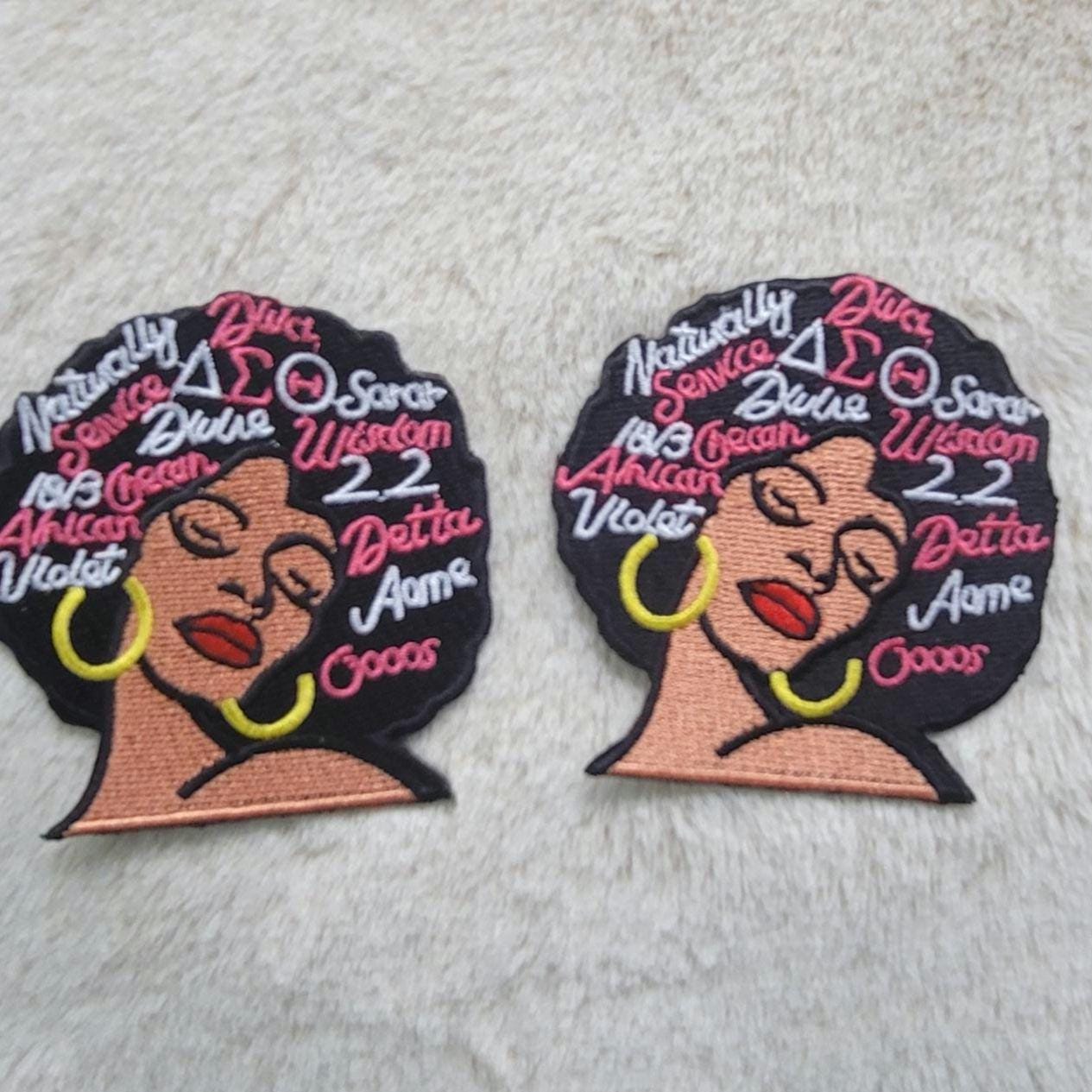 Unapologetically Dope Letter Head Iron On Patch