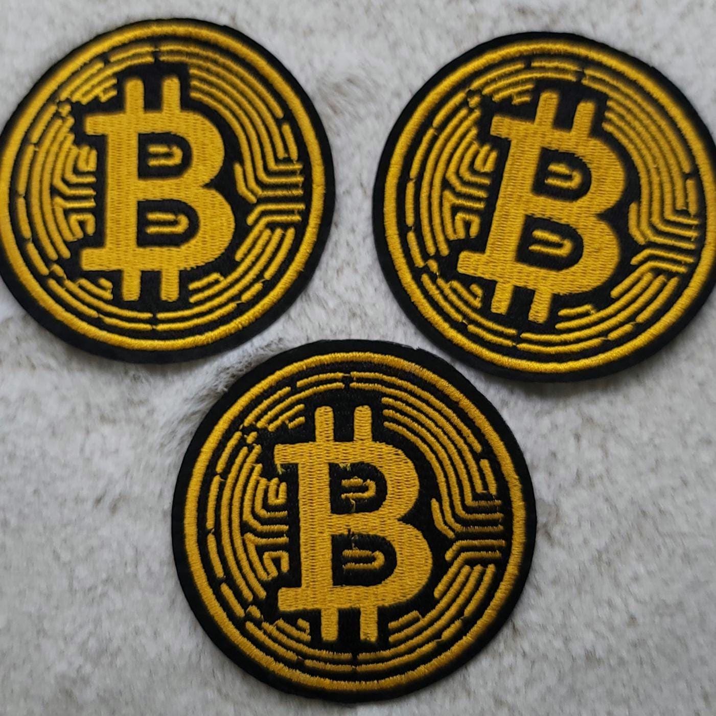Bitcoin Embroidered Patch – Show Your Crypto Pride!