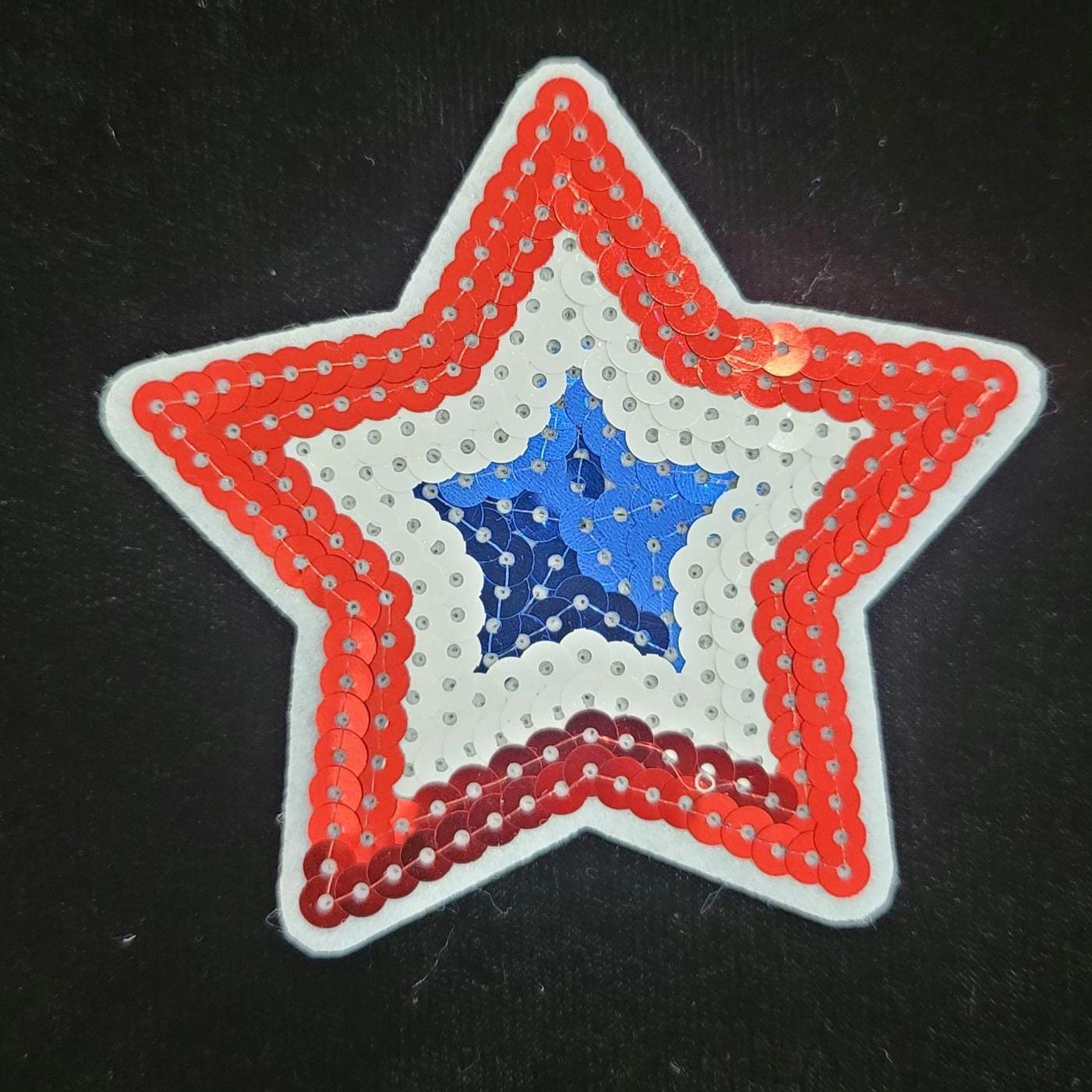 Star Sequins Patch