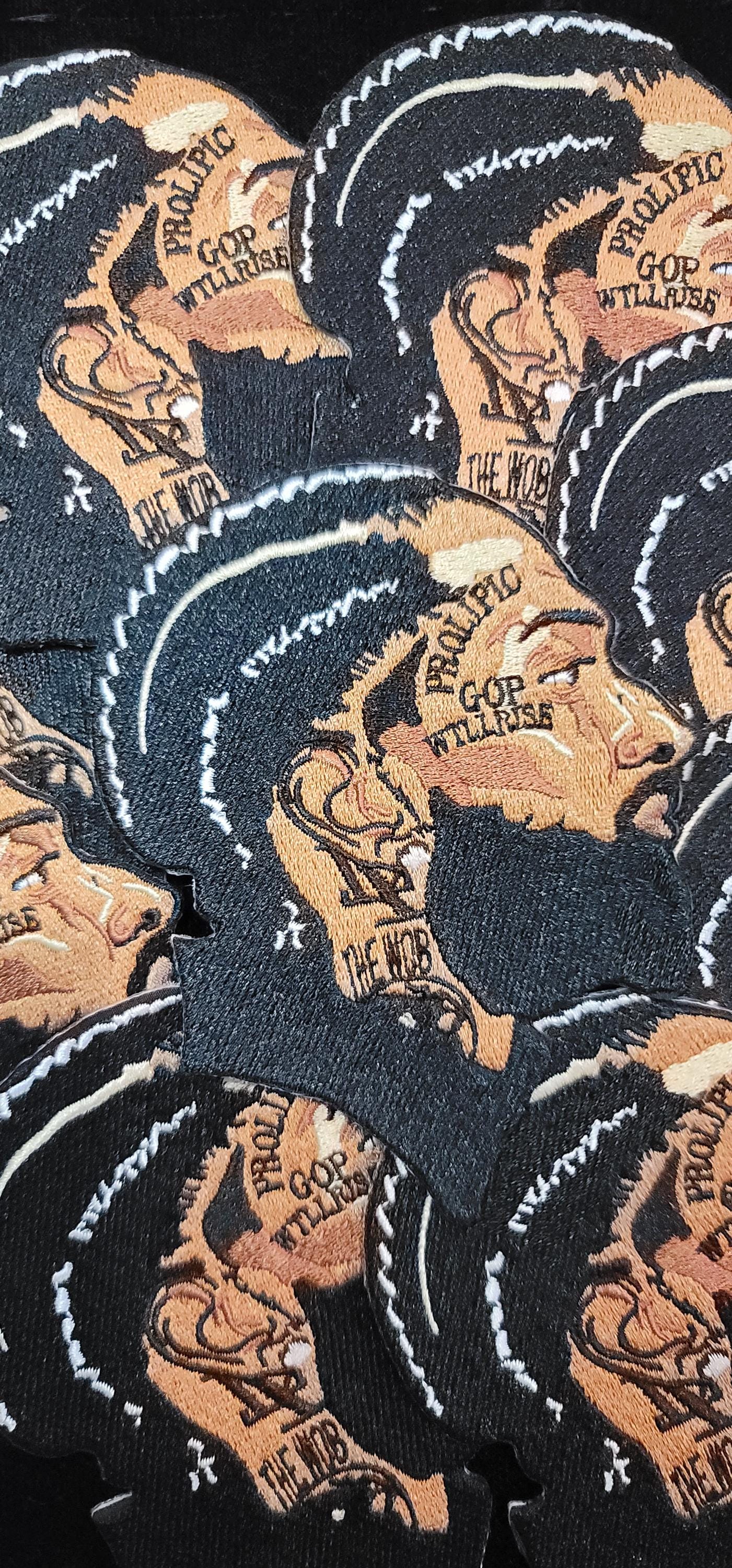 LA Nip Limited Edition Embroidered Iron-On Patch Los Angeles The Marathon Continues