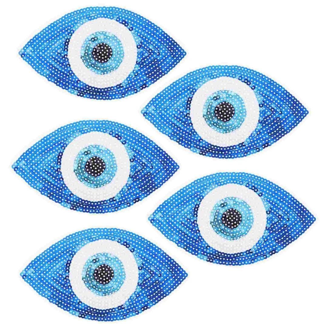 Sequins Evil Eye Patch