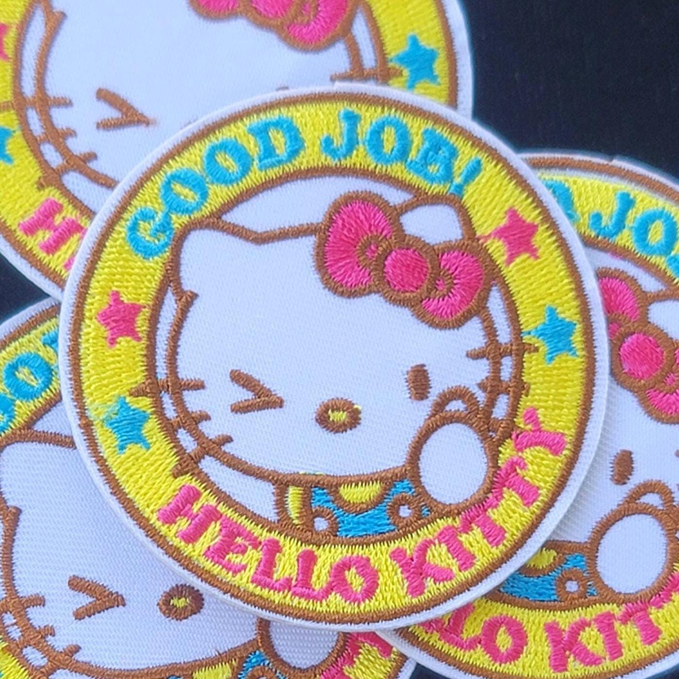 Good Job Kitty Iron On Patch