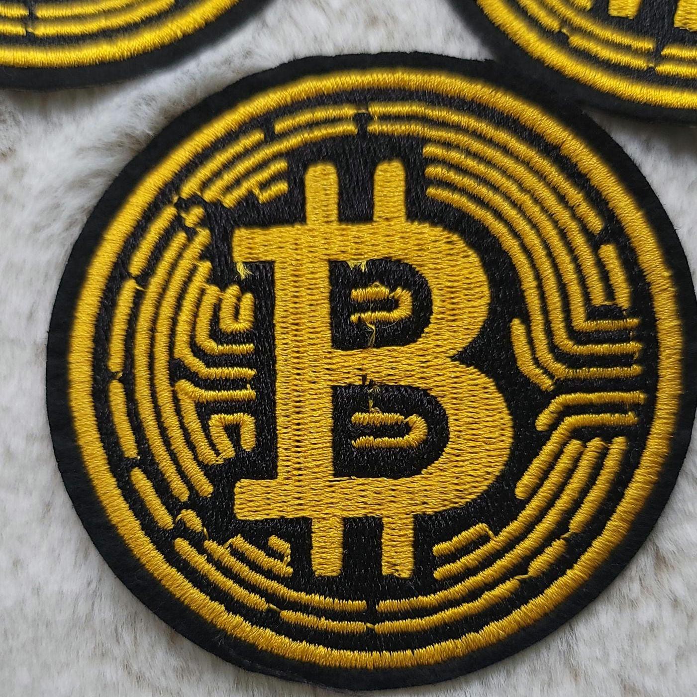 Bitcoin Embroidered Patch – Show Your Crypto Pride!