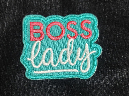 Boss Lady Iron On Patch