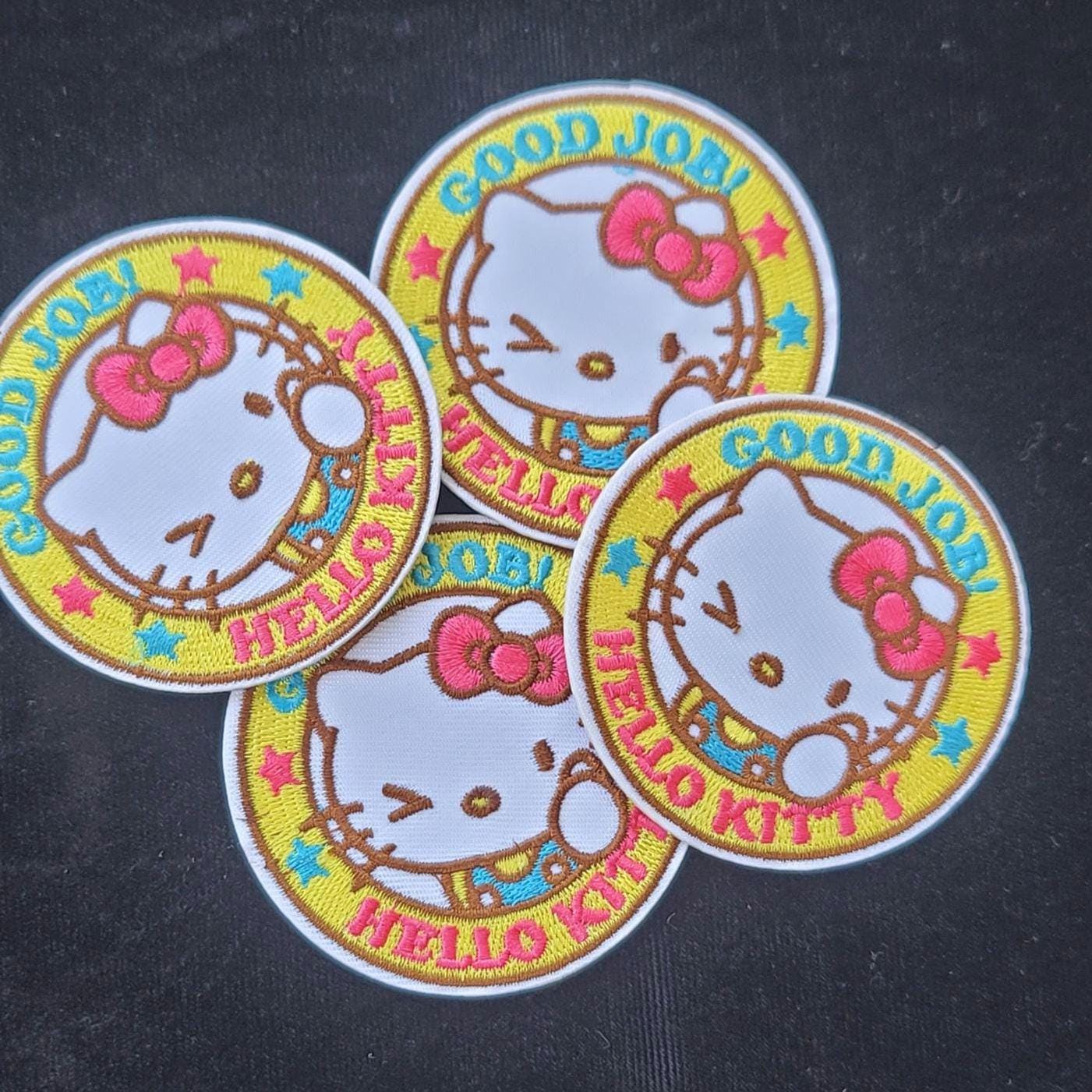 Good Job Kitty Iron On Patch