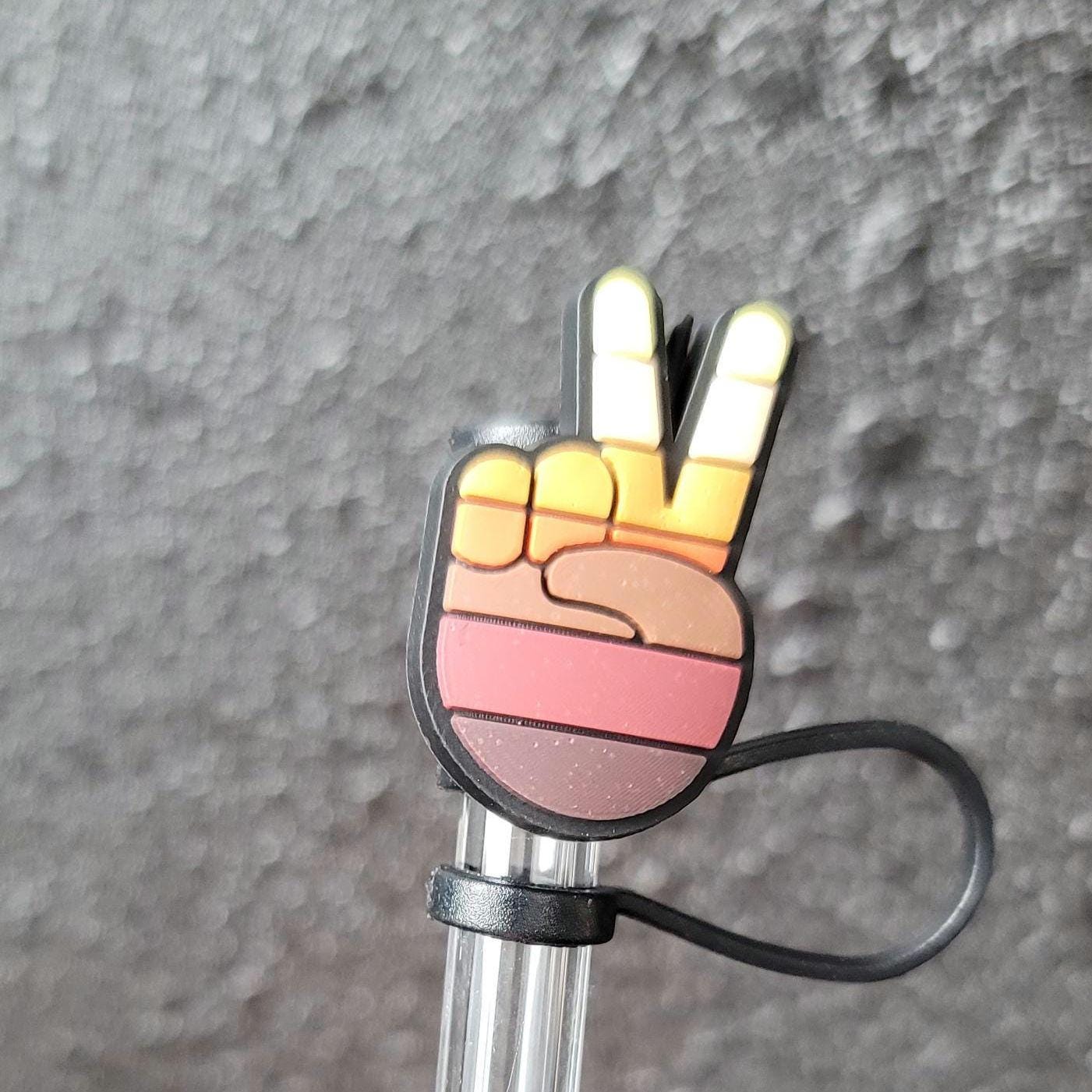 Straw Toppers – Reusable Straws with Afrocentric Designs, Cute & Trendy Drink Accessories