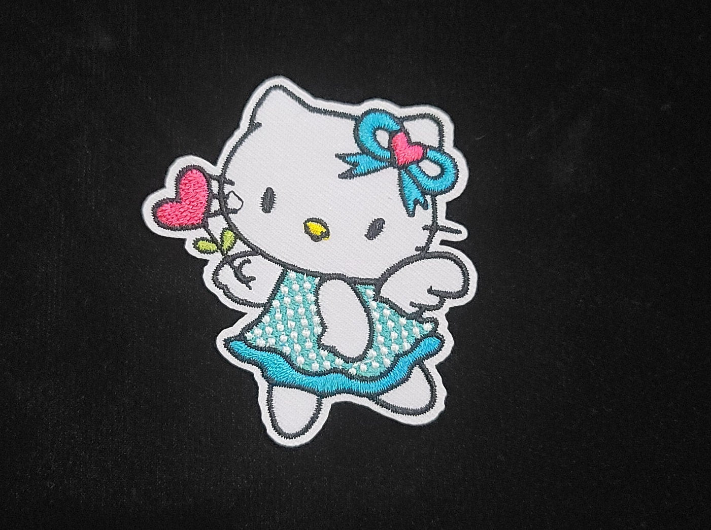 Love Hello Kitty Iron On Patch