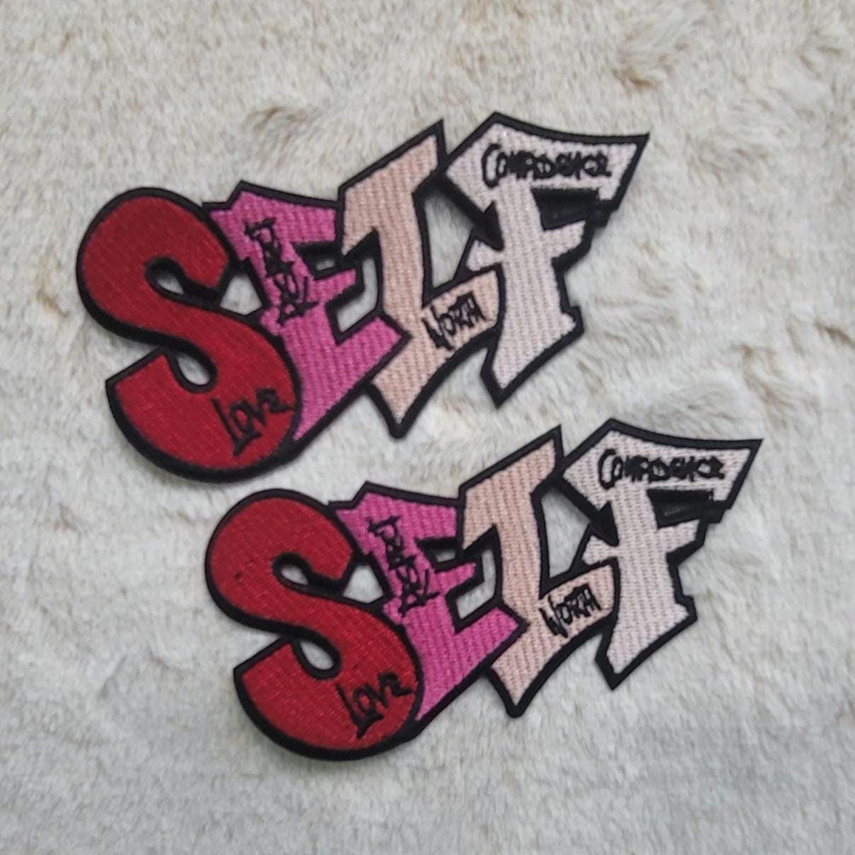 Self Love Embroidered Iron On Patch