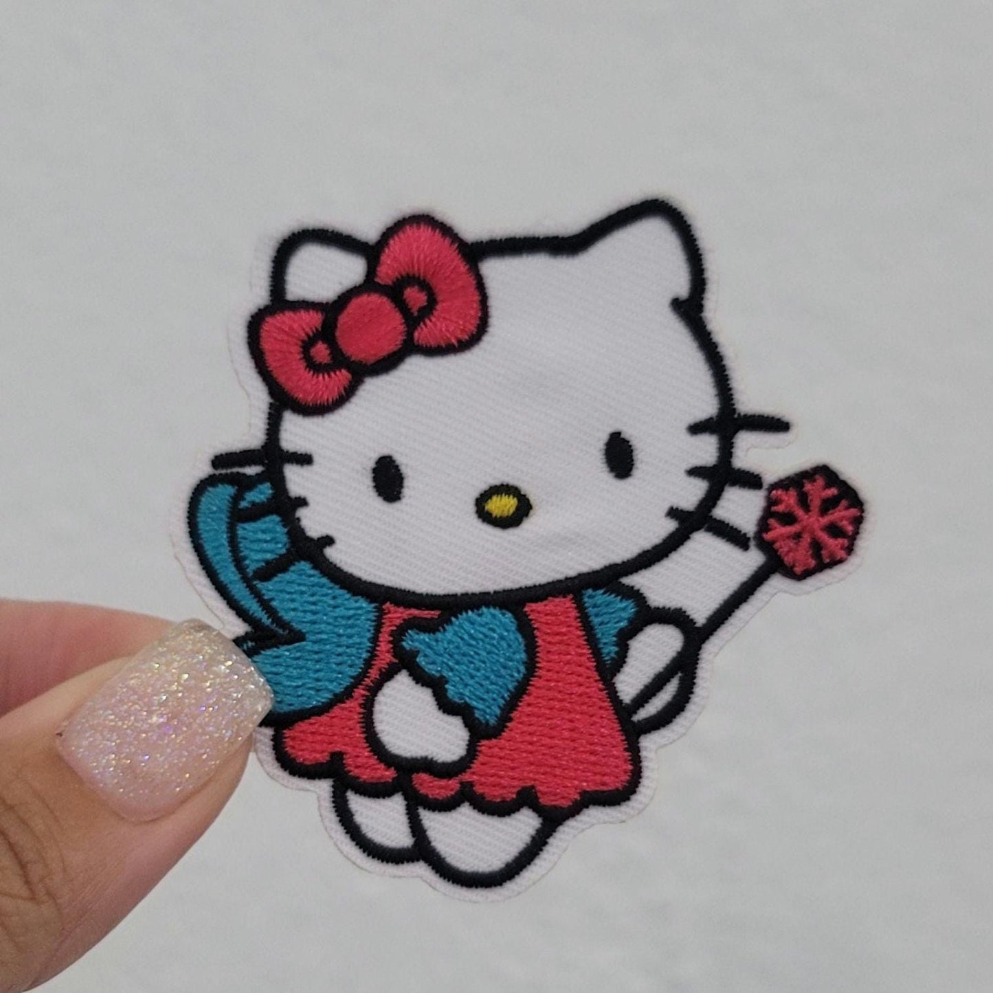 Fairy HK Kitty Iron-on Patch