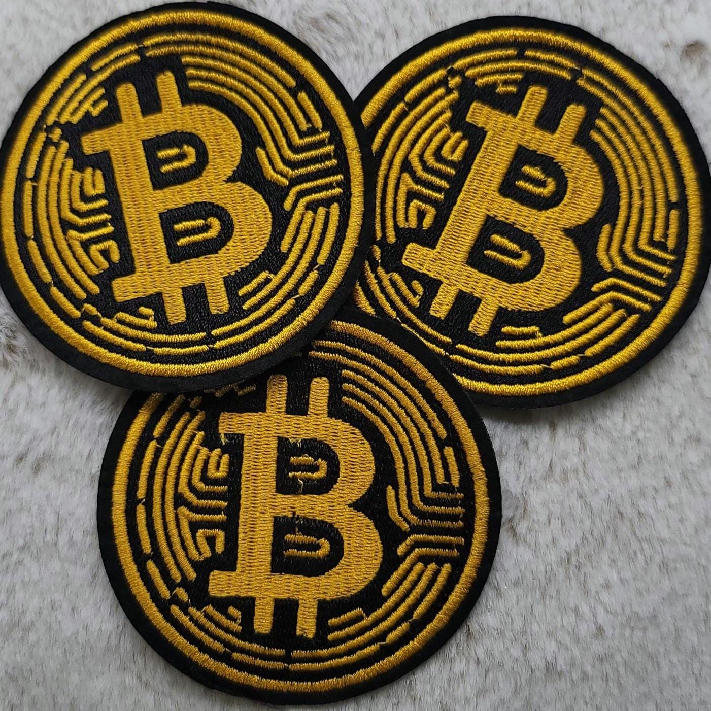 Bitcoin Embroidered Patch – Show Your Crypto Pride!