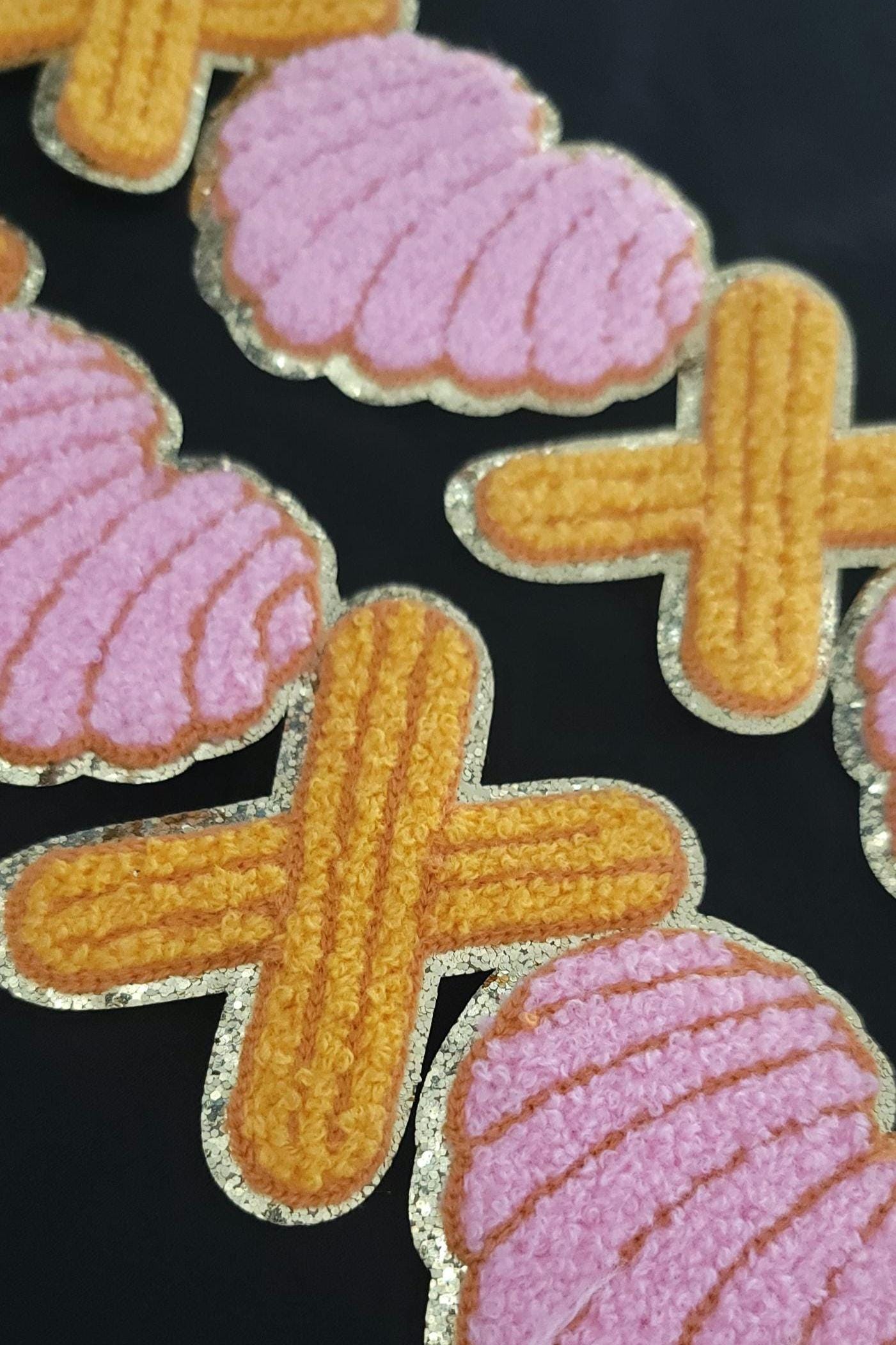 Churros & Pan Dulce Chenille Patch – XOXO Love Design | Large 12" Iron-On Sew-On Applique