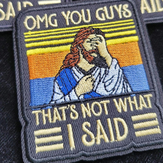 Jesus Humorous Patch